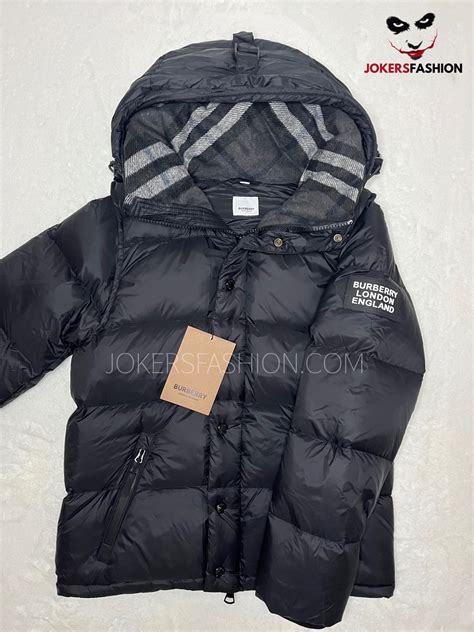 burberry shiney puffer jacket|burberry lockwell puffer jacket.